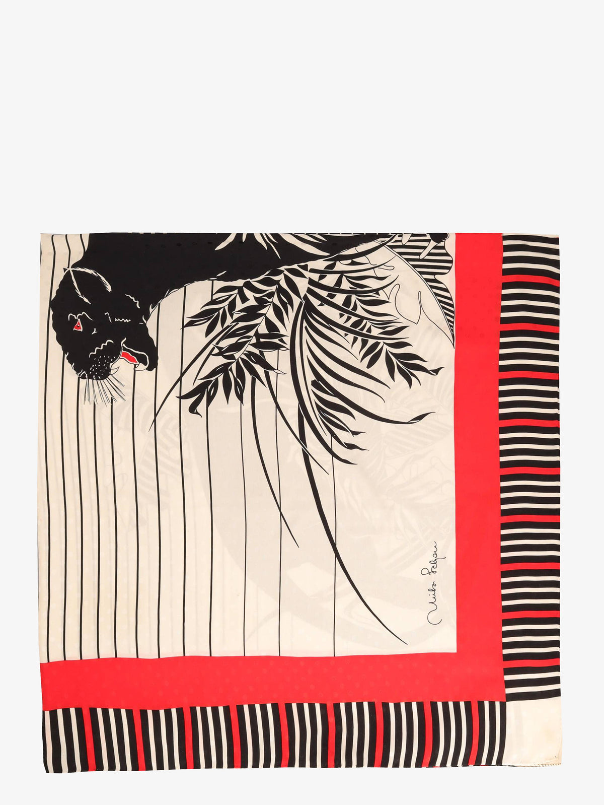 Mila Schön Black Panther Foulard