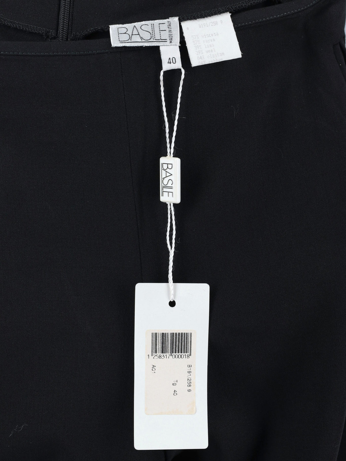 Basile Black Palazzo Pants WCV041224.11  Basile 