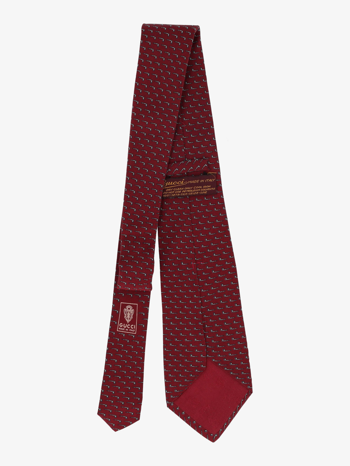 Gucci Pipe Patterned Tie