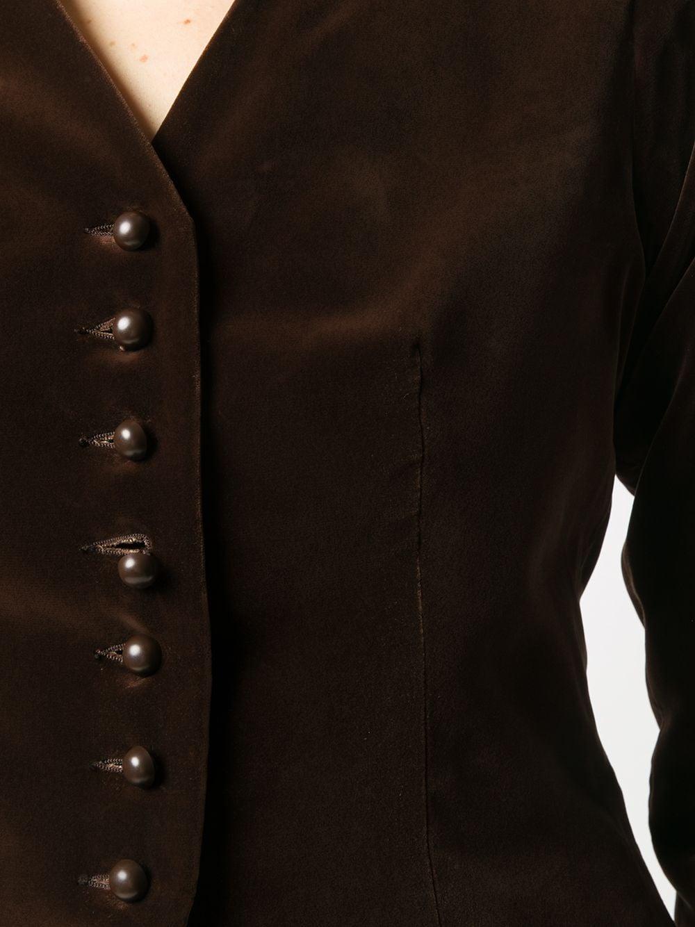 Yves Saint Laurent Rive Gauche Vintage Velvet Jacket BR007102  Yves Saint Laurent 
