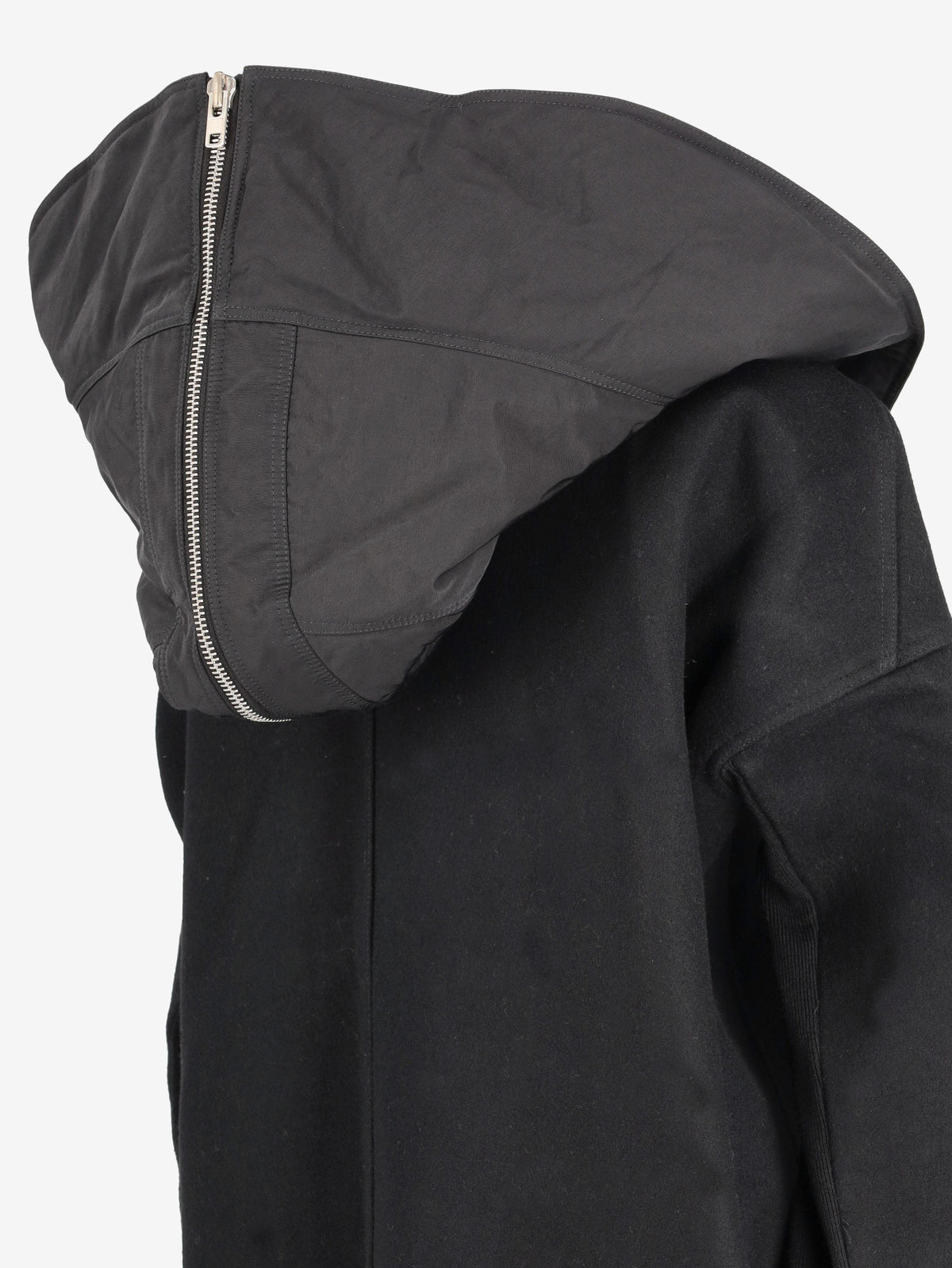 Rick Owens Black Wool Coat RM290925.72  Rick Owens 