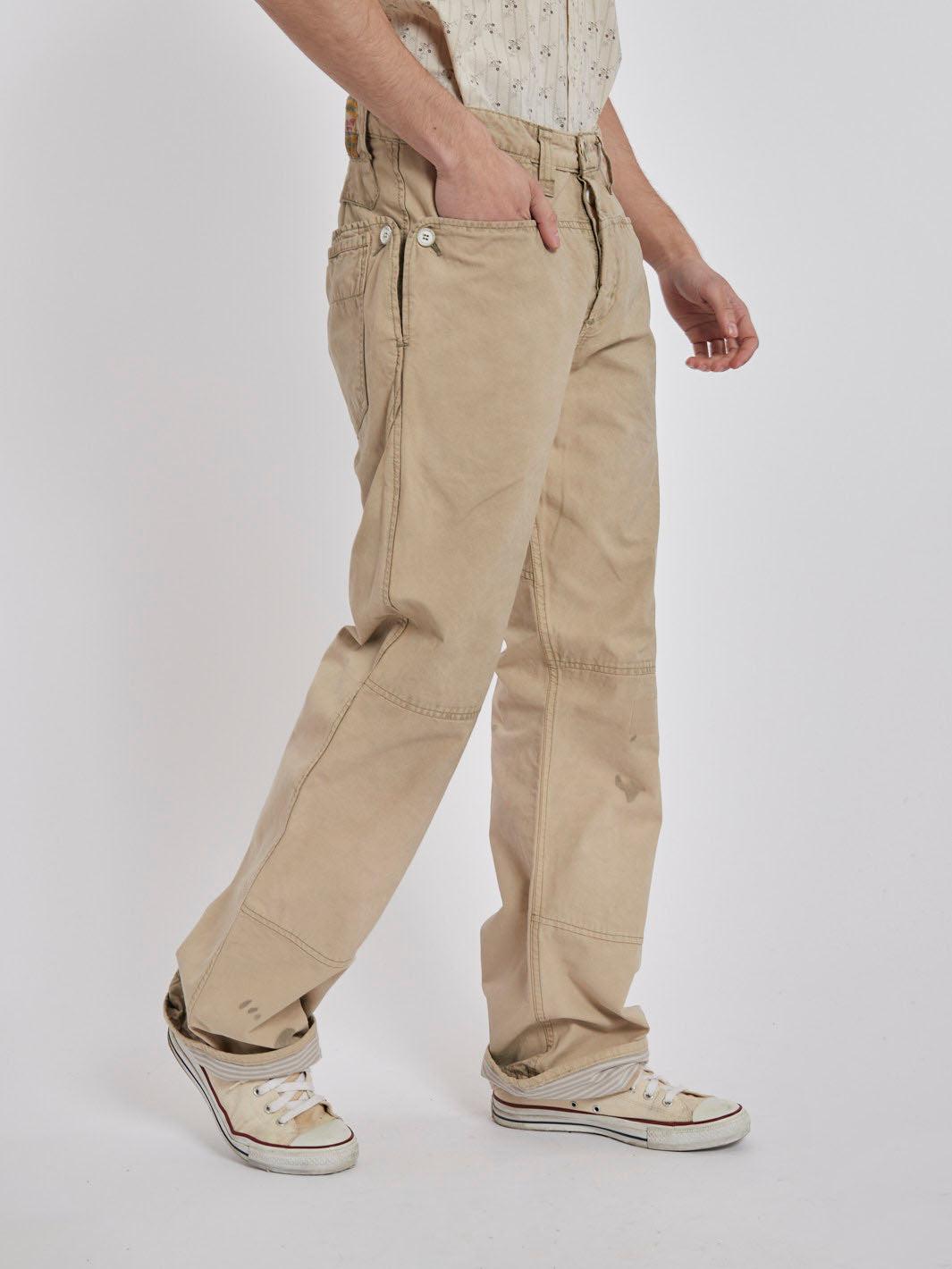 1990s Levi Strauss classic cargo pants in beige W22032402  Levi's 