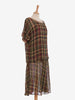 Gianni Versace Viscose Checked Suit