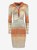 Missoni Sport Knitted Dress with Iconic Pattern W7426.31  Missoni 