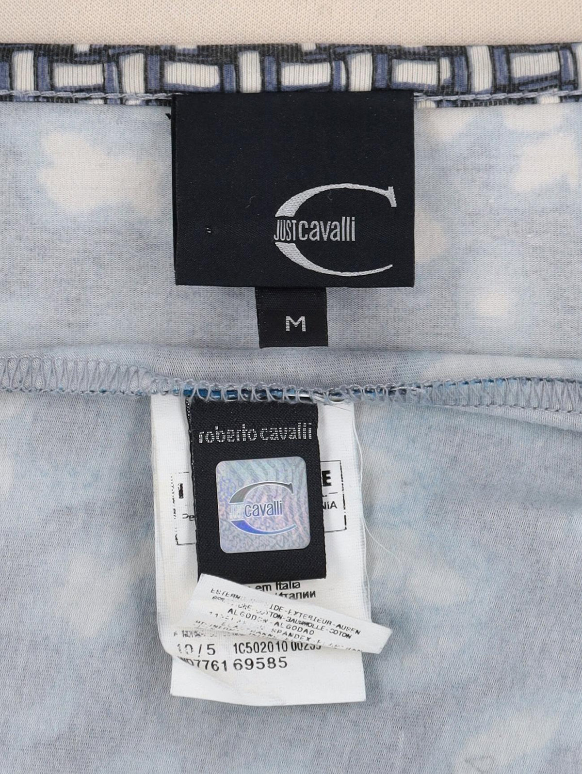 Just Cavalli Optical Print Shirt W24121253.9  Just Cavalli 