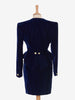 Juanita Sabbadini Blue Velvet Suit