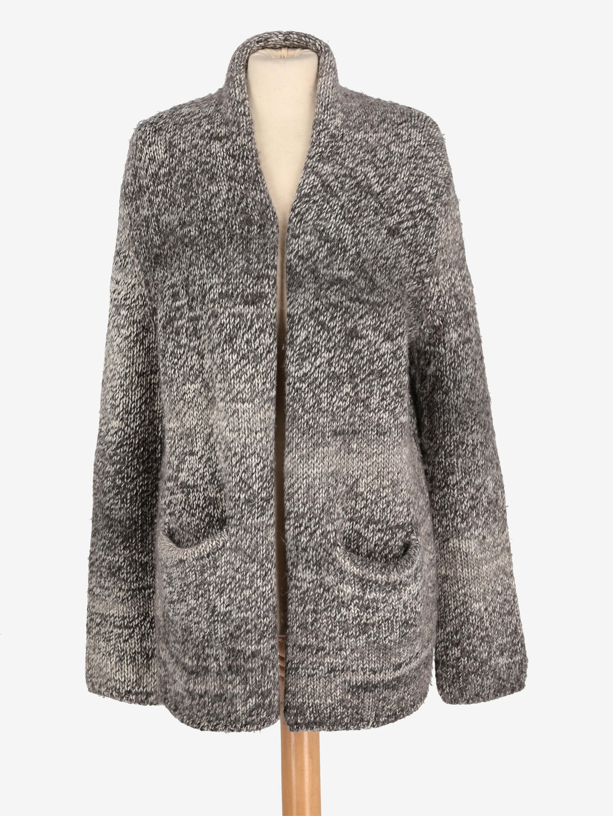 Jil Sander Grey Cardigan Sweater W271125.5  Jil Sander 