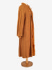 André Laug Orange Wool Long Outwear WCV151124.1  Andre Laug 