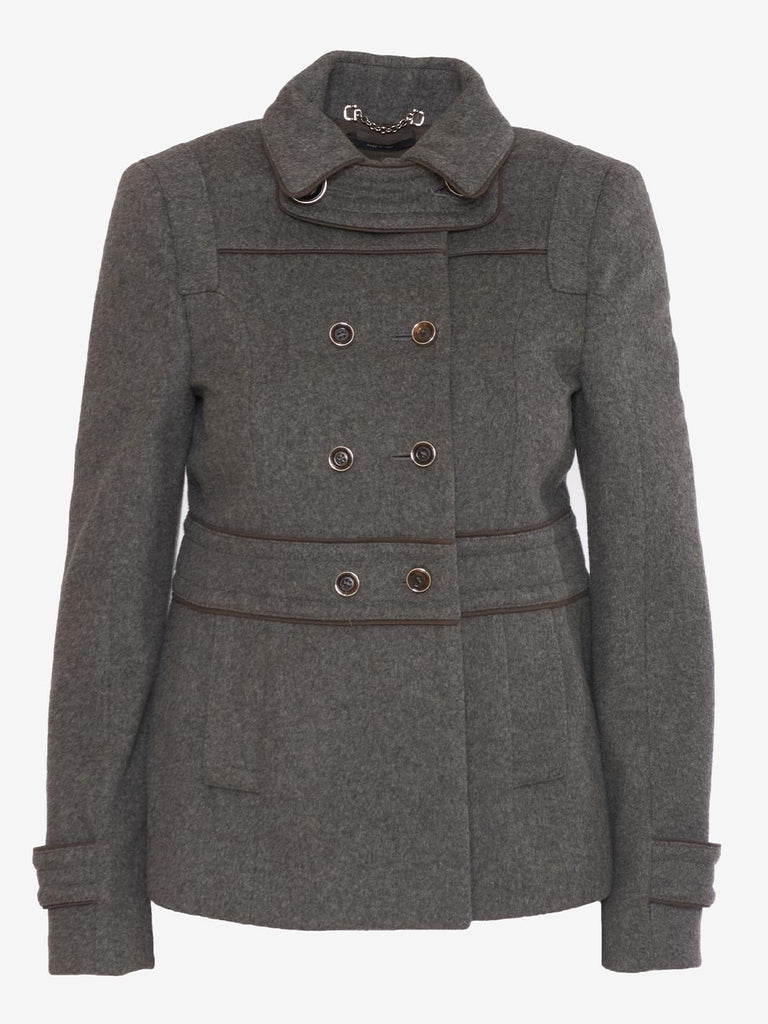 Gucci wool coat grey