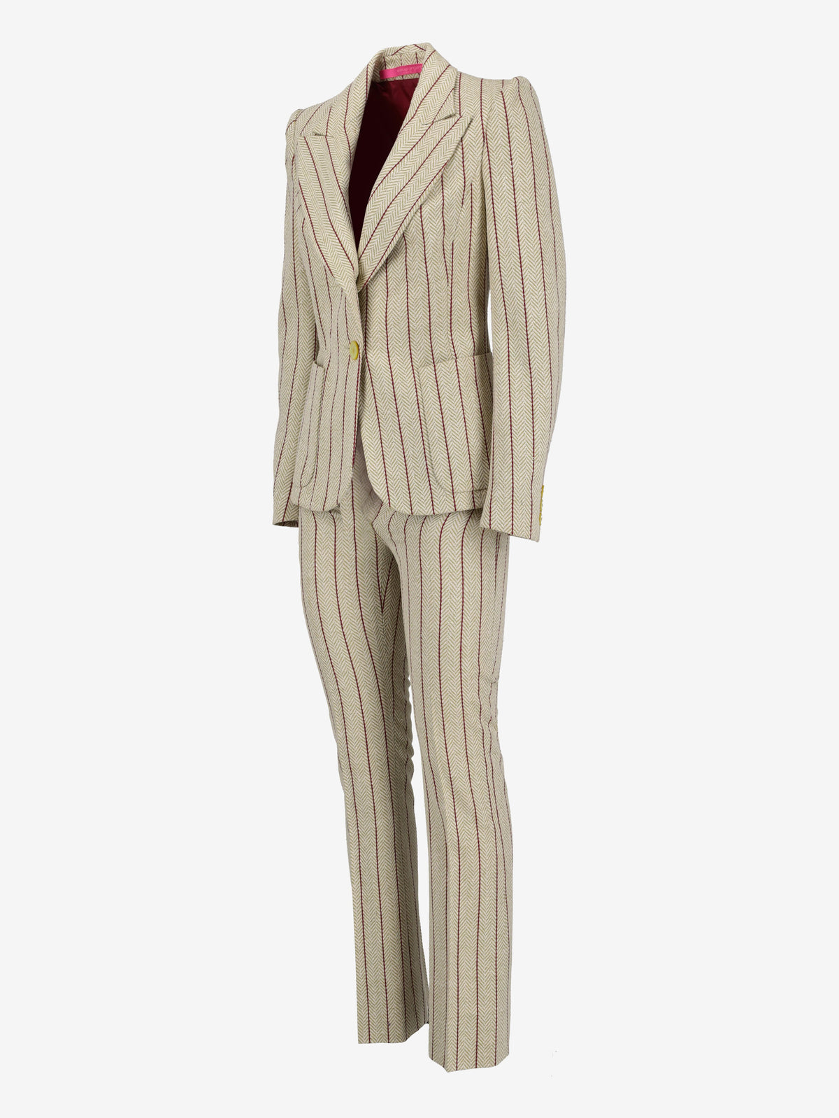 Emanuel Ungaro Striped Suit with Jacket and Trousers W7426.25  Ungaro 