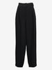 Emporio Armani Wide-Leg Satin-Waistband Trousers W27526.38  Emporio Armani 
