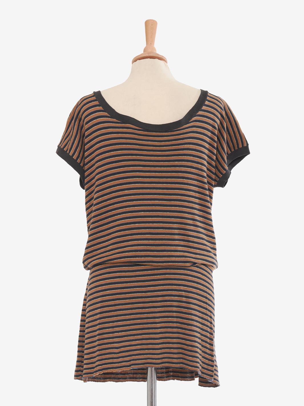 Kenzo Striped Cotton T-shirt W230328.87  Kenzo 