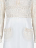 Dsquared2 Logo Lace Mini Dress with Peter Pan Collar CVM26.23.96  Dsquared² 
