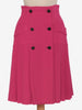 Juanita Sabbadini Fuchsia Wool Crepe Tailleur