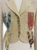 Blazer Moschino Couture con decorazioni di pendenti - anni '90