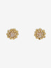 Vintage Gold Beaded Earrings