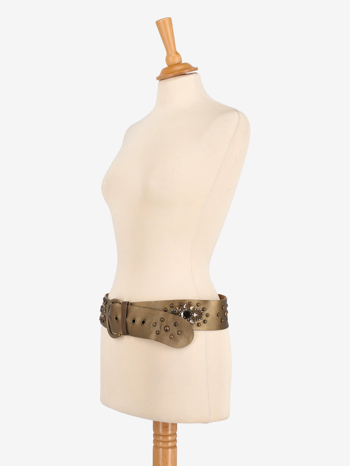 Vintage Gold Maxi Belt