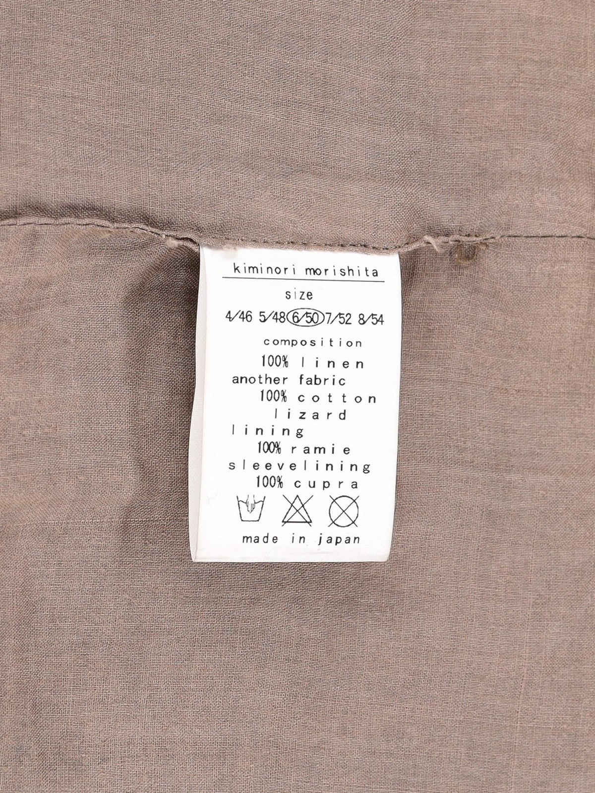 Kiminori Morishita Linen Jacket