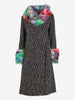 Voyage Coat With Multicolor Fur W2511.58  Voyage 