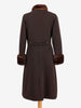 Vintage Coat With Mink Details