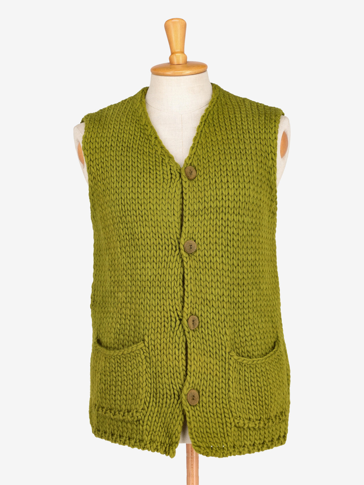 Kenzo Green Knitted Vest W2511.14  Kenzo 