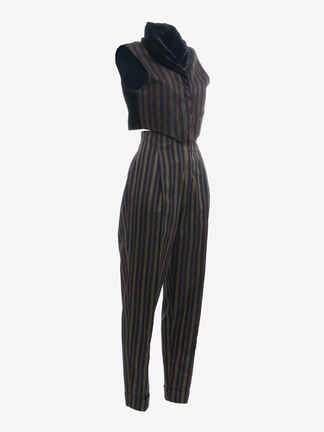 Romeo Gigli Silk Suit - 80s