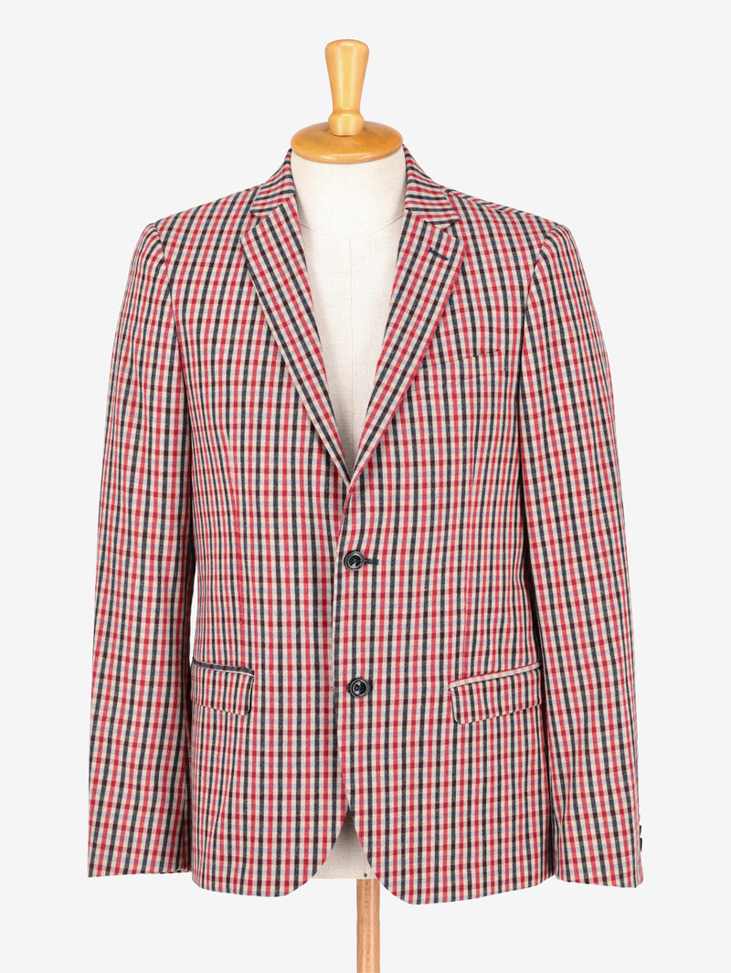 Massimo Rebecchi  Checked Jacket WCV250830.03  Massimo Rebecchi 
