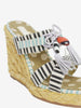 Christian Lacroix Jewel Wedge Sandal