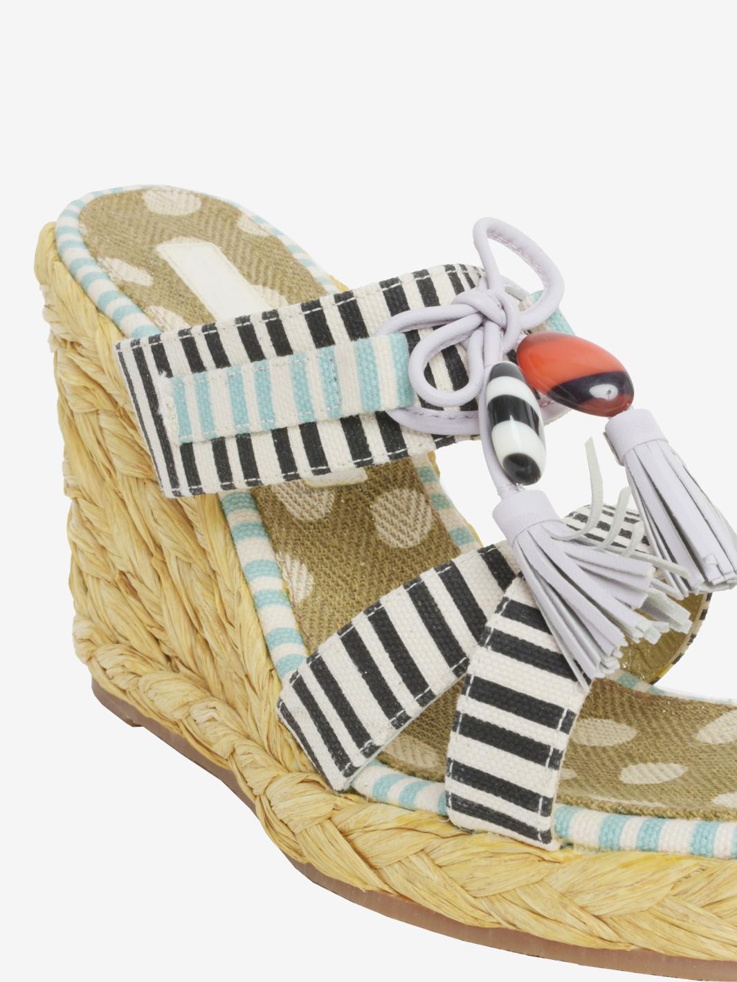 Christian Lacroix Jewel Wedge Sandal
