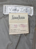 Vicky Tiel Green Pleated Dress