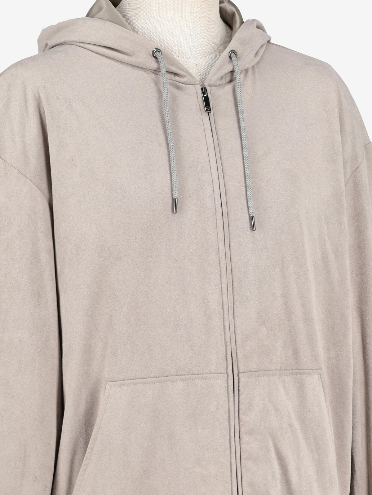 Giorgio Armani Grey Zip-Up Hoodie WCV112502  Giorgio Armani 