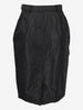 Prada Mid-Length Nylon Skirt with Logo Belt W7426.48  Prada 
