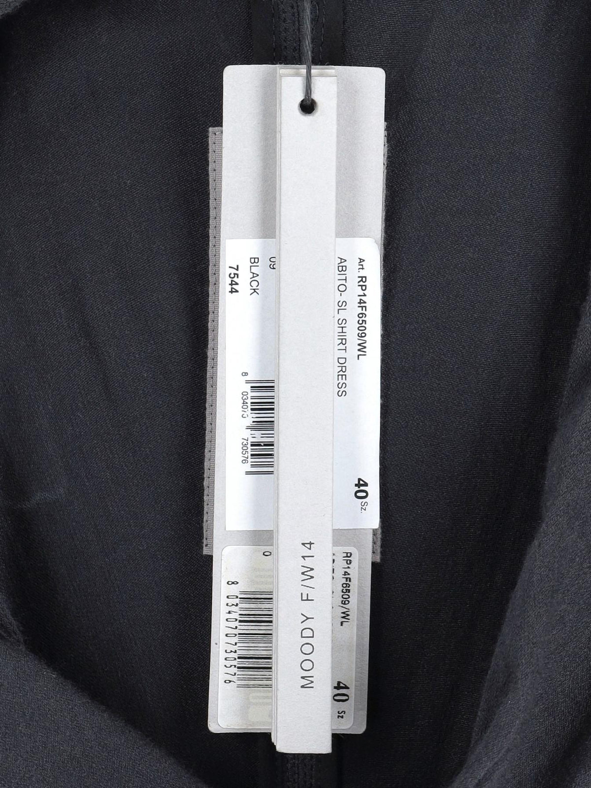 Rick Owens FW14 Moody SL Shirt Dress RM290925.45  Rick Owens 