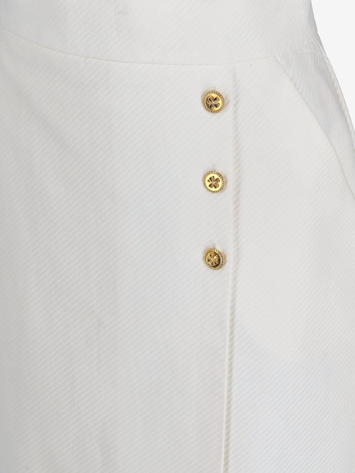 Chanel White Skirt MR120725.10  Chanel 