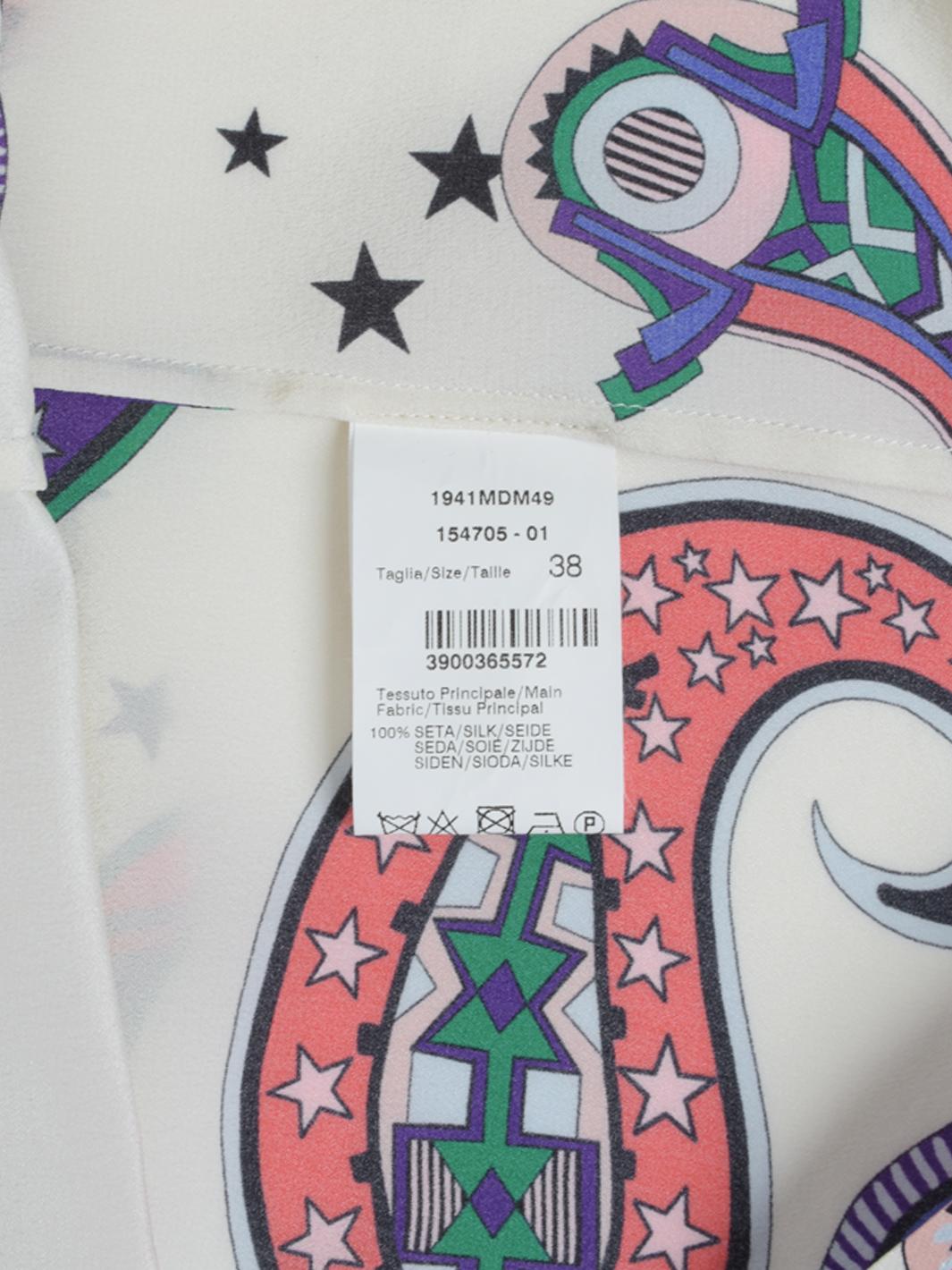 MSGM 流苏图案衬衫