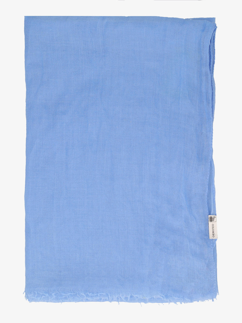 Vintage Light Blue Foulard WCV13032025.73.3  Vintage 