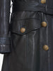 Max Mara 黑色皮夹克