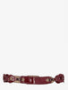 Pirovano Vintage Patent Leather Belt