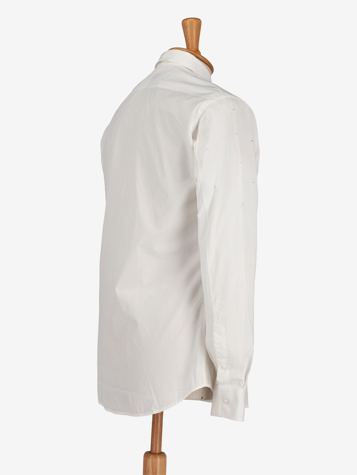 Yves Saint Laurent White Cotton Shirt WCV250825.05  Yves Saint Laurent 