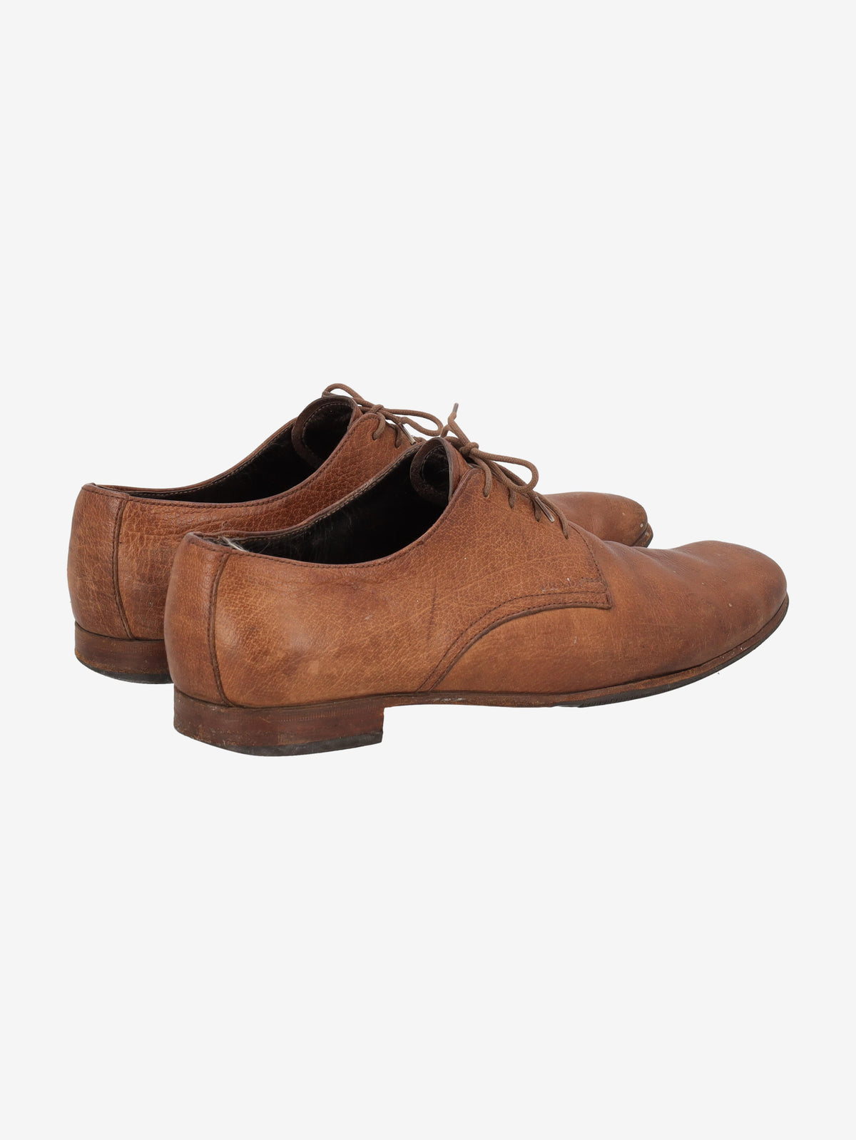 Prada Shoes in Brown Leather with Vibram Sole MU260321.43  Prada 