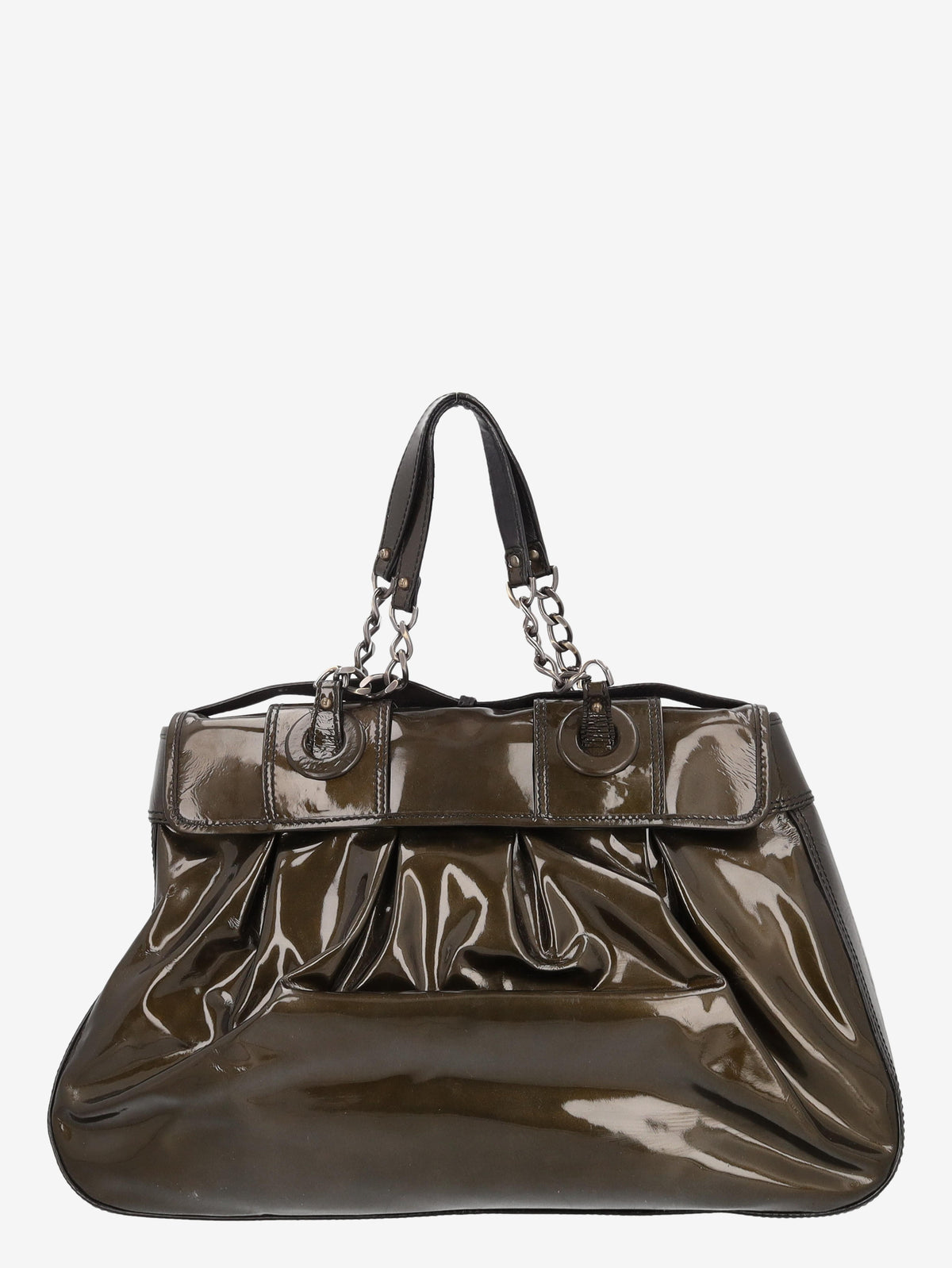 Fendi Patent Leather B Bag MR091024.3   
