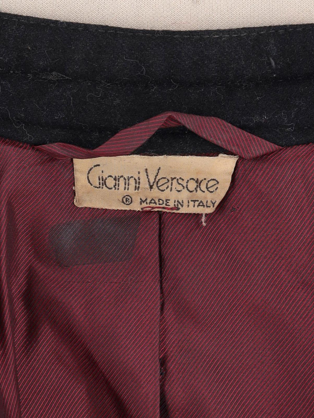 Versace Futuristic Jacket & Pinstripe Trousers Ensemble. CVM22.22.4  Versace 