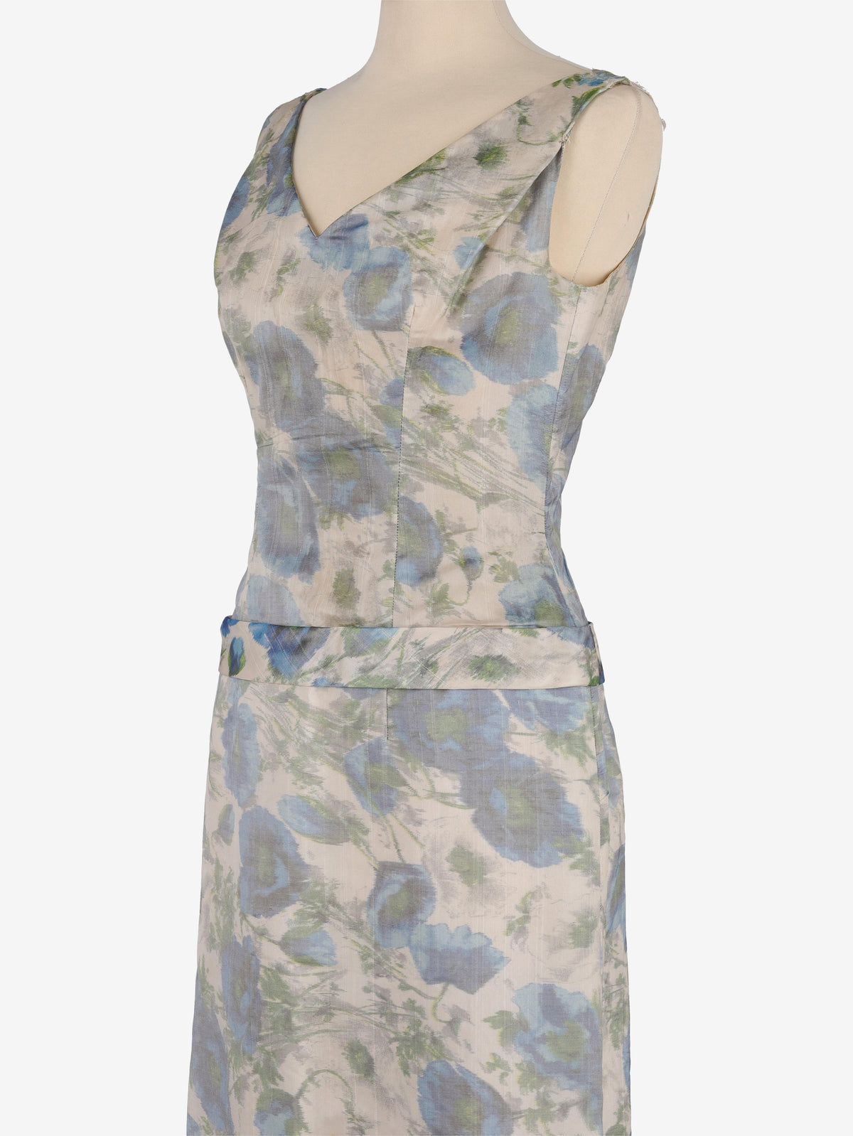 Vintage Flower Patterned Dress - 60s 20082024.9  Vintage 