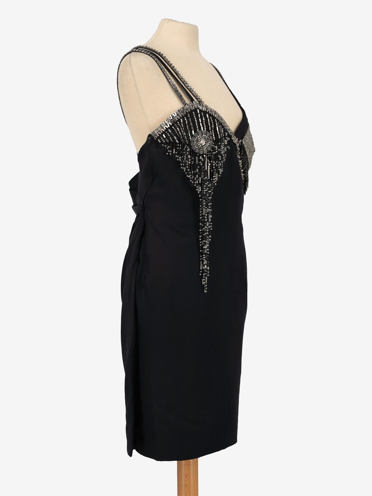 Atelier Versace Rhinestone-embroidered Dress W04032025_18  Gianni Versace 