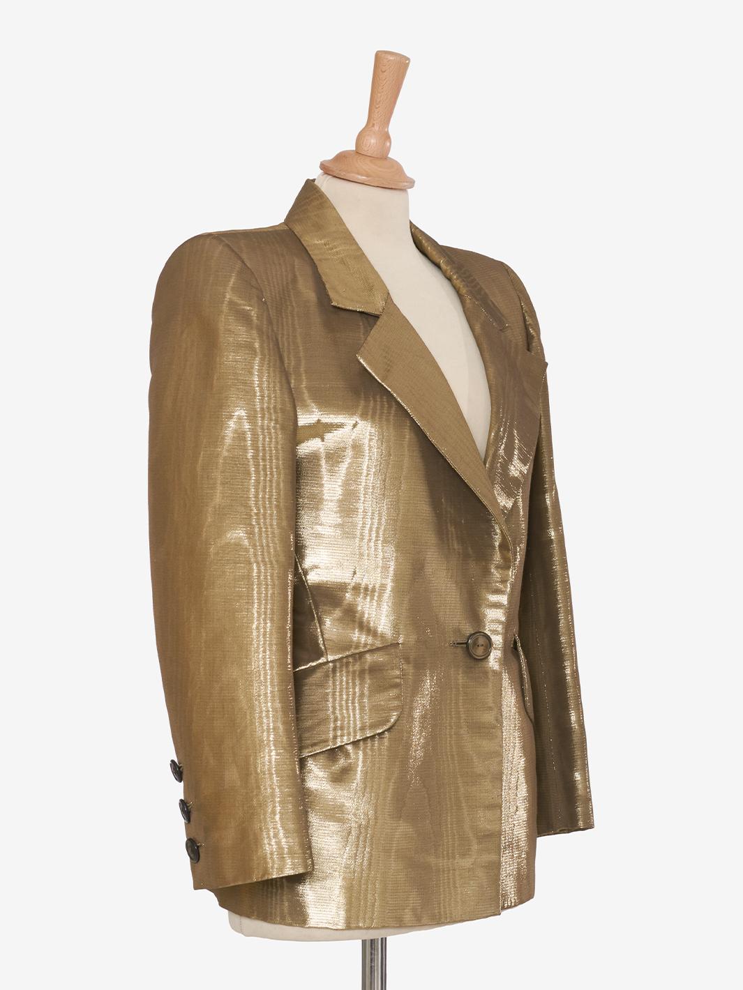 Juanita Sabbadini Gold Lurex Tailleur