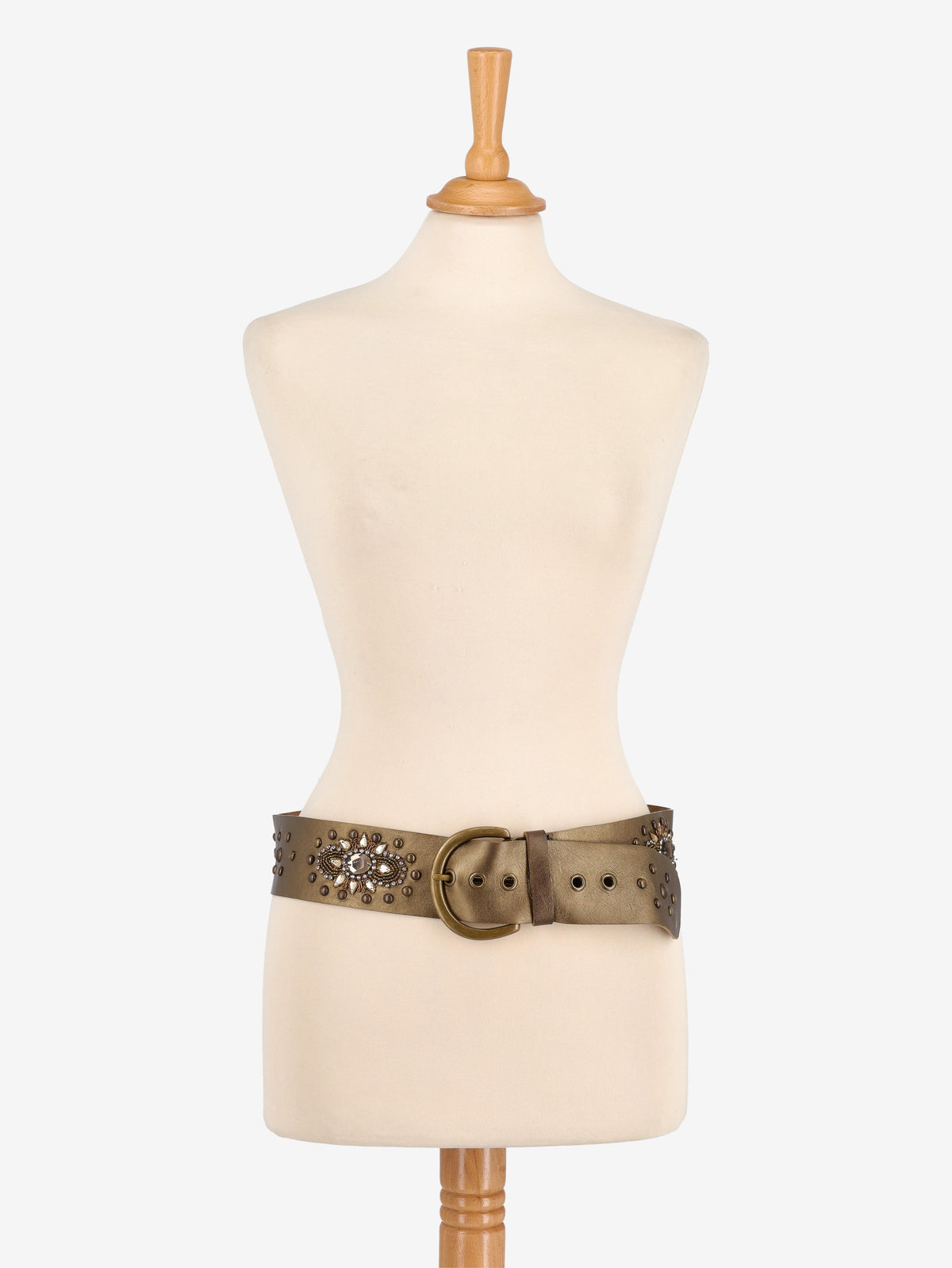 Vintage Gold Maxi Belt