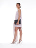 1980s lilac silk chiffon dress from Bianca e Blu Monica Bolzoni CVM15.54.3  Vintage 