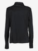 Basile Black Shirt With Transparent Detail W2511.72  Basile 