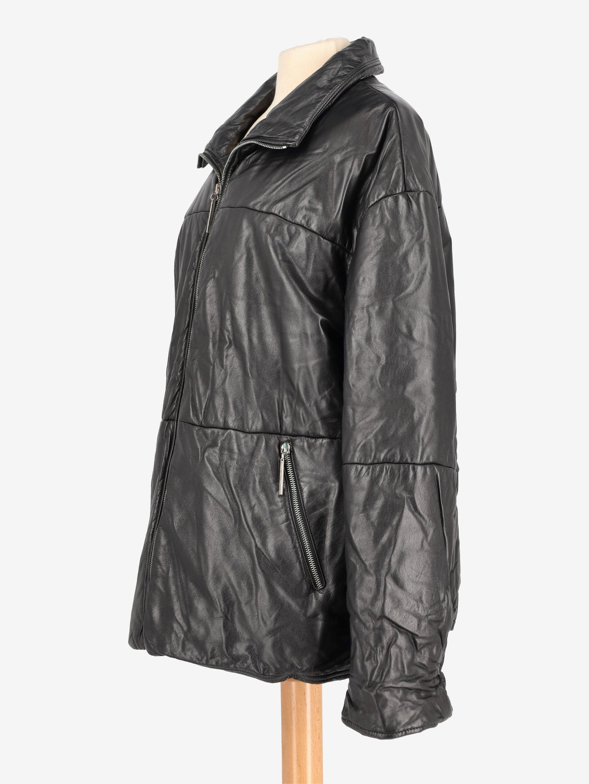 Vintage Leather Puffer Jacket W2511.118.19  Vintage 