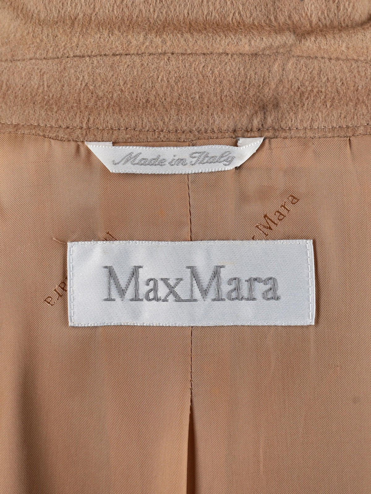 Max Mara Camel Jacket with Front Button Closure W150626.19  Max Mara 
